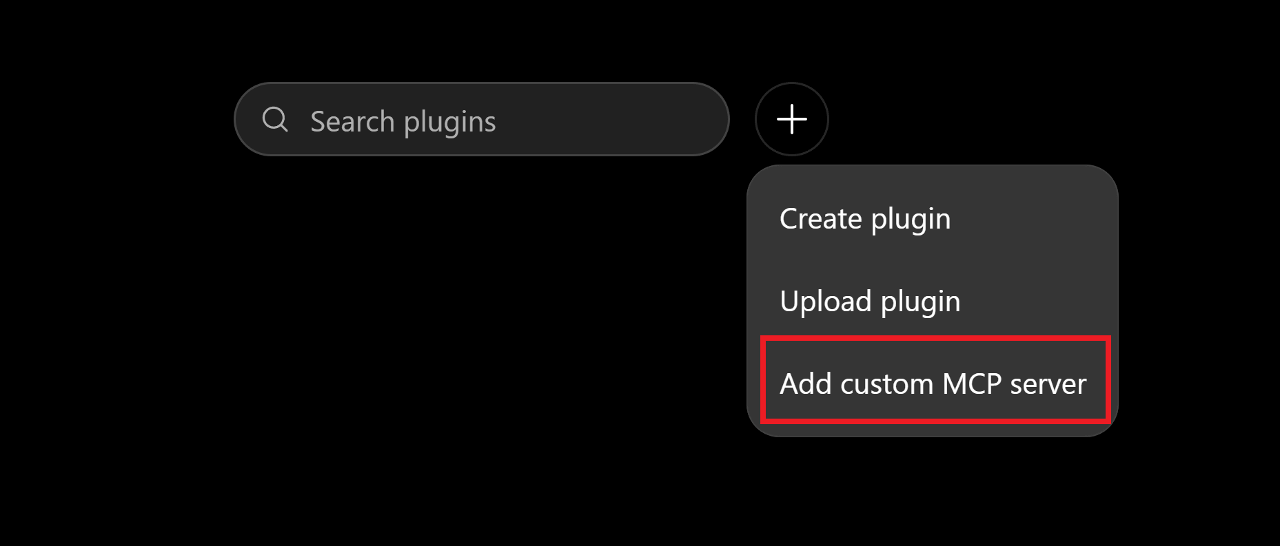 Add custom MCP server