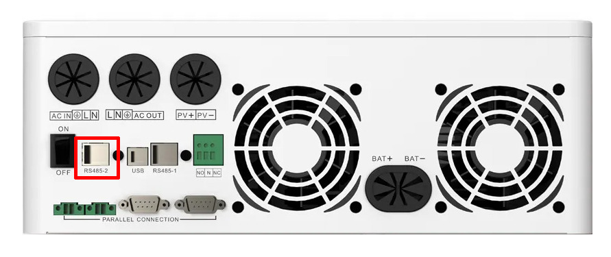 SRNE RS232 port