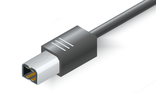 SPF 5000 ES USB type B connection